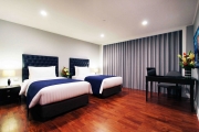 The Premier Suites comes in two configurations, one with a king size bed and one with twin beds